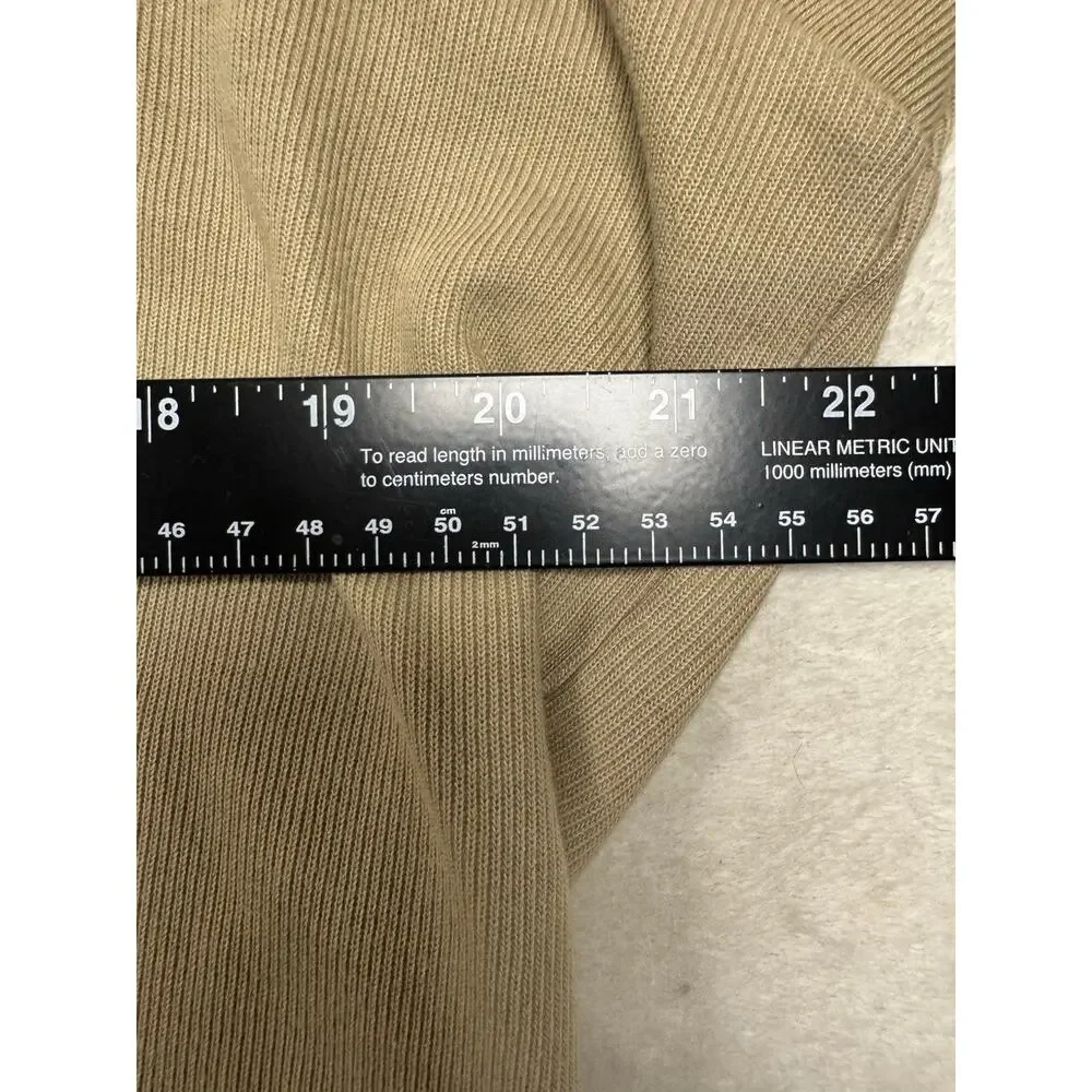 Steve Stricker Fairway Sport Mens M Tan Golf Sweater Vest V Neck Cotton